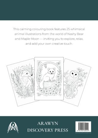 colouring book back cover